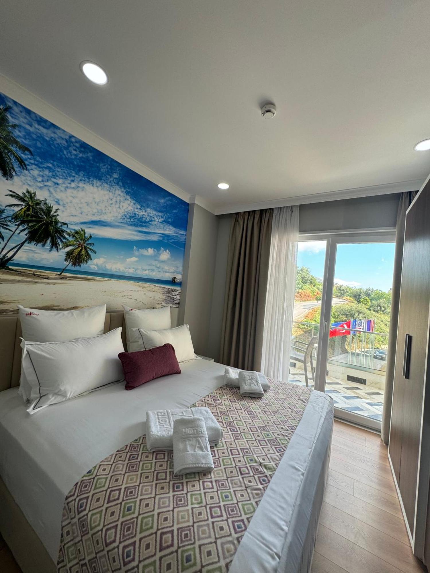 Hotel Britania Vlorë Rom bilde