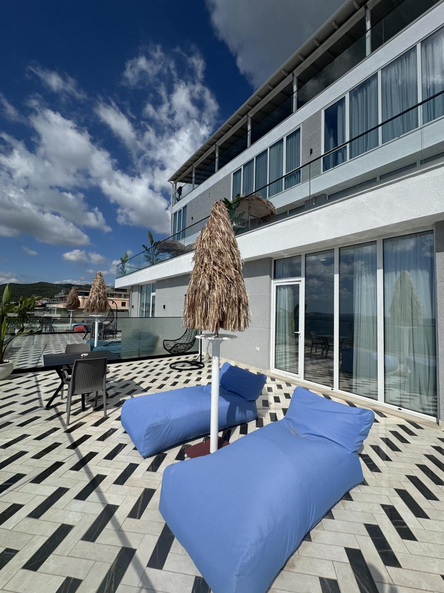 Hotel Britania Vlorë Rom bilde