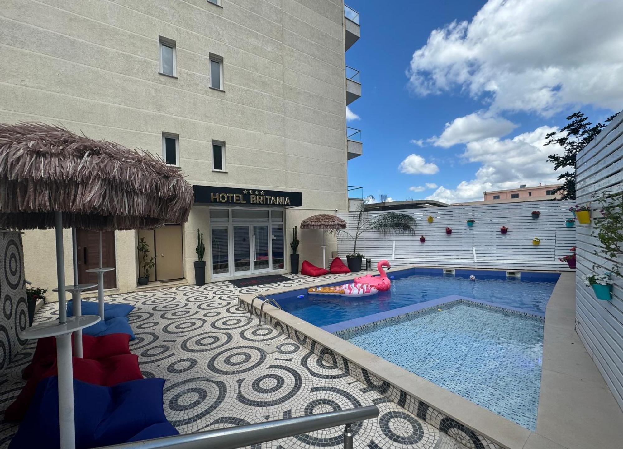 Hotel Britania Vlorë Eksteriør bilde